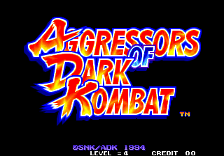 Aggressors of Dark Kombat screenshot 6 for Neo Geo